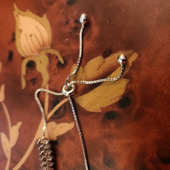 Bella Luce Sterling Silver Rhodium Marquise Bracelet - Picture 5 of 9